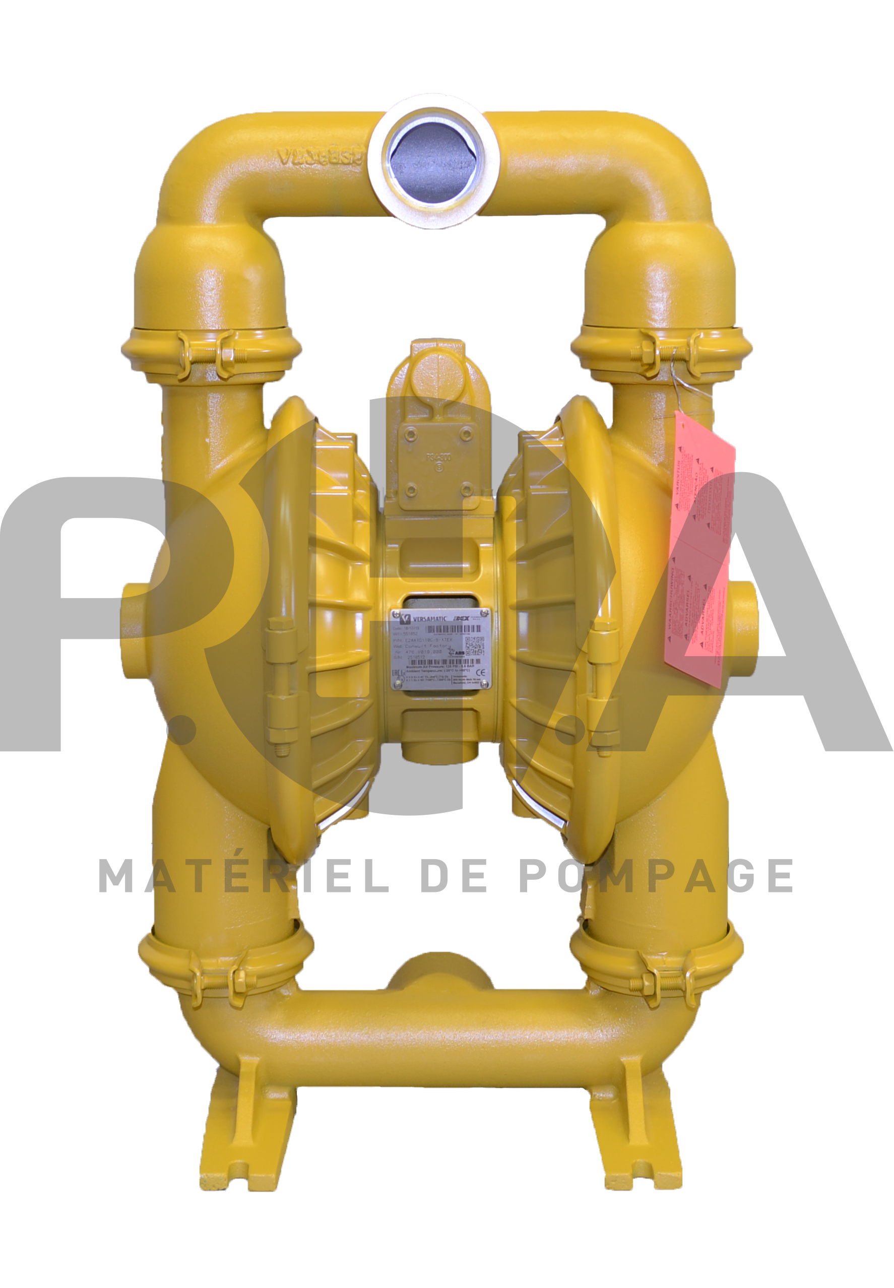 Pompe pneumatique à membranes type E2 (E2AA1D110C-B-ATEX)