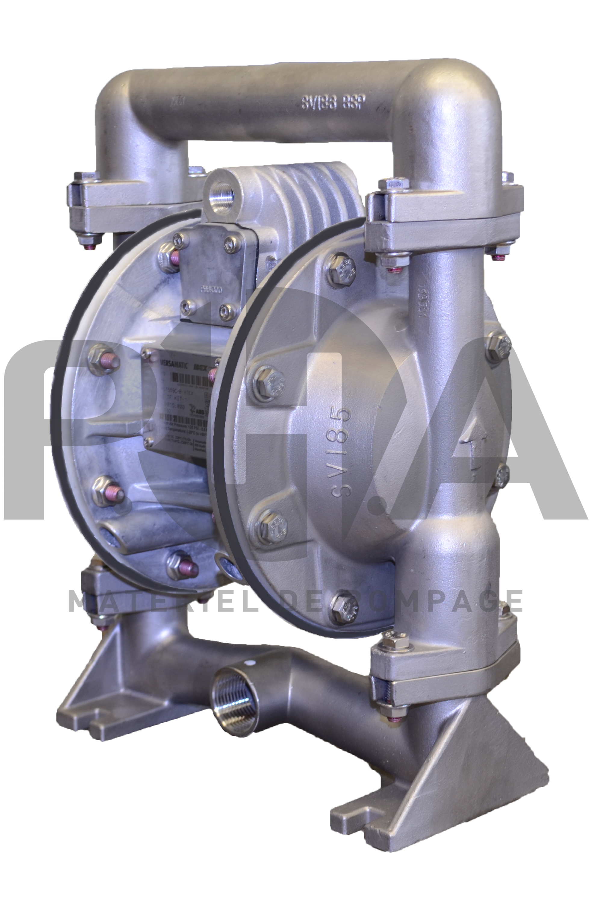 Pompe pneumatique à membranes type E1 (E1SA3R339C-B-ATEX)