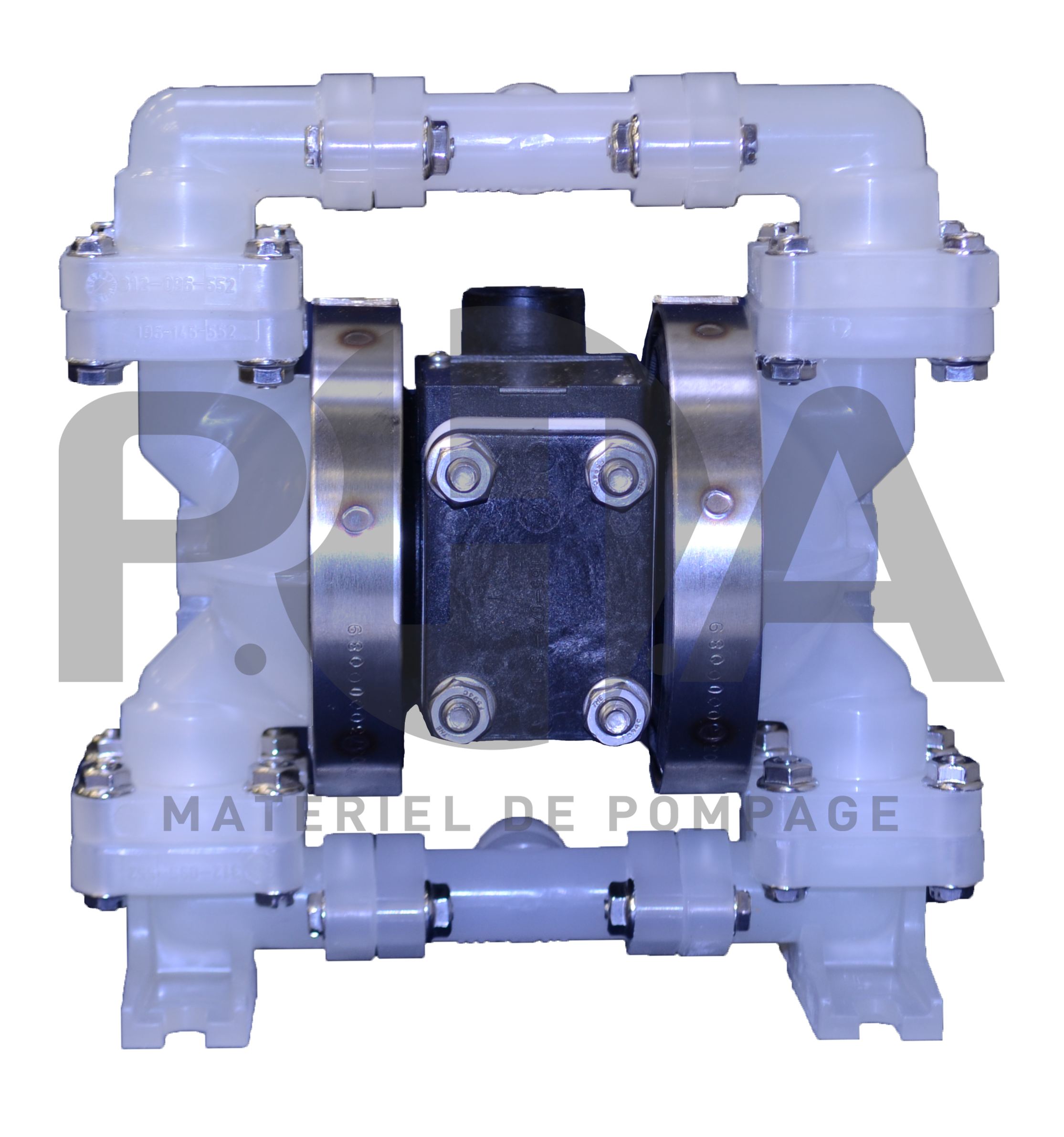 Pompe pneumatique à membranes E6