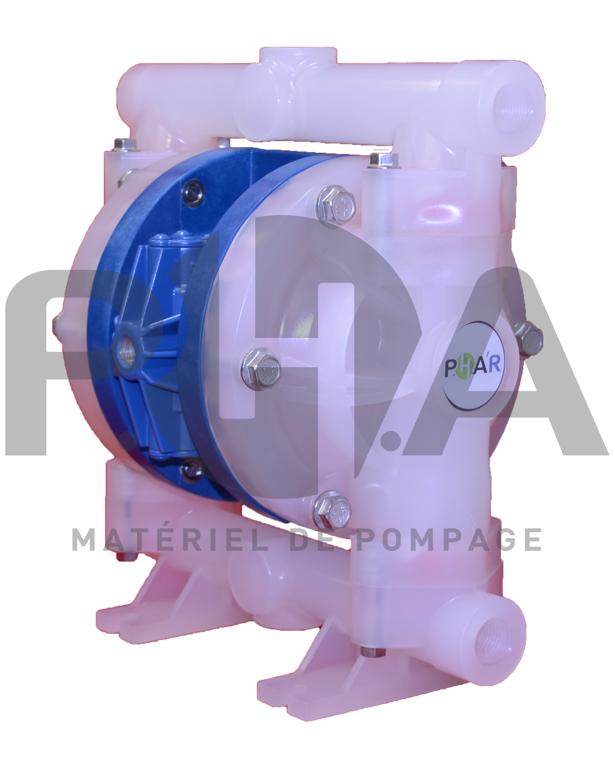 Pompe pneumatique à membranes PHA'R 1/2"  FDA
