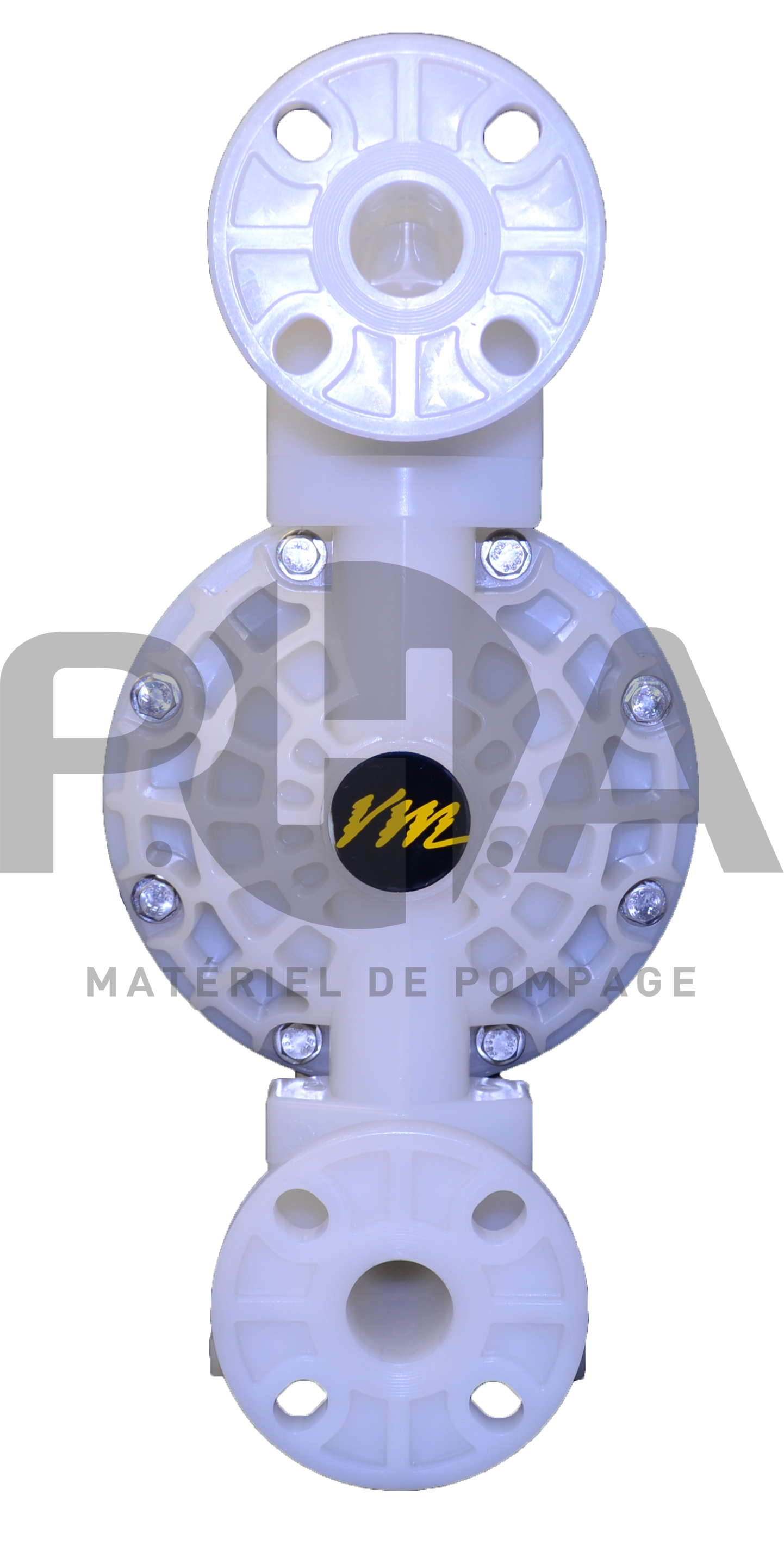 Pompe pneumatique à membranes type E1