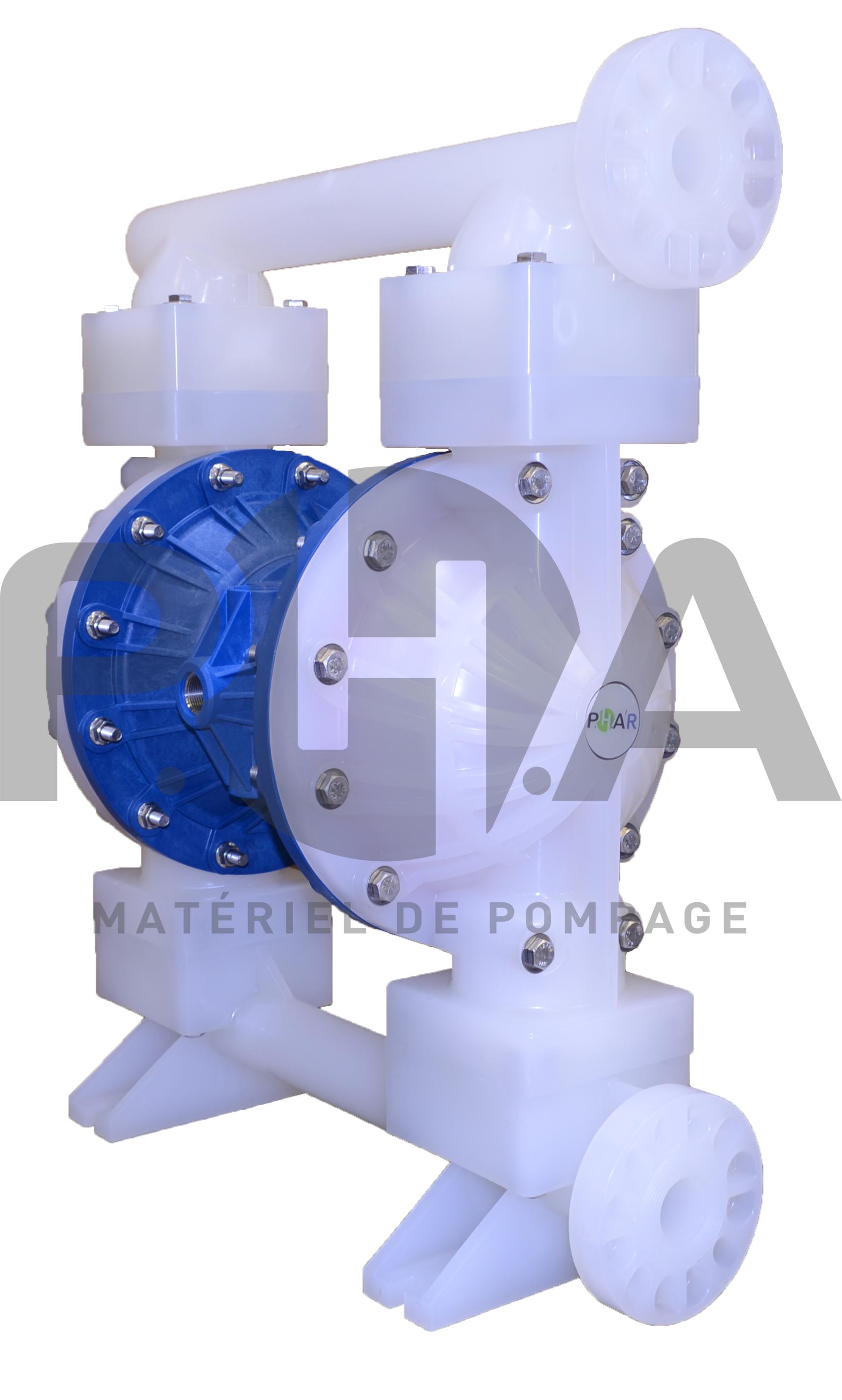 Pompe pneumatique à membranes PHA'R FT15