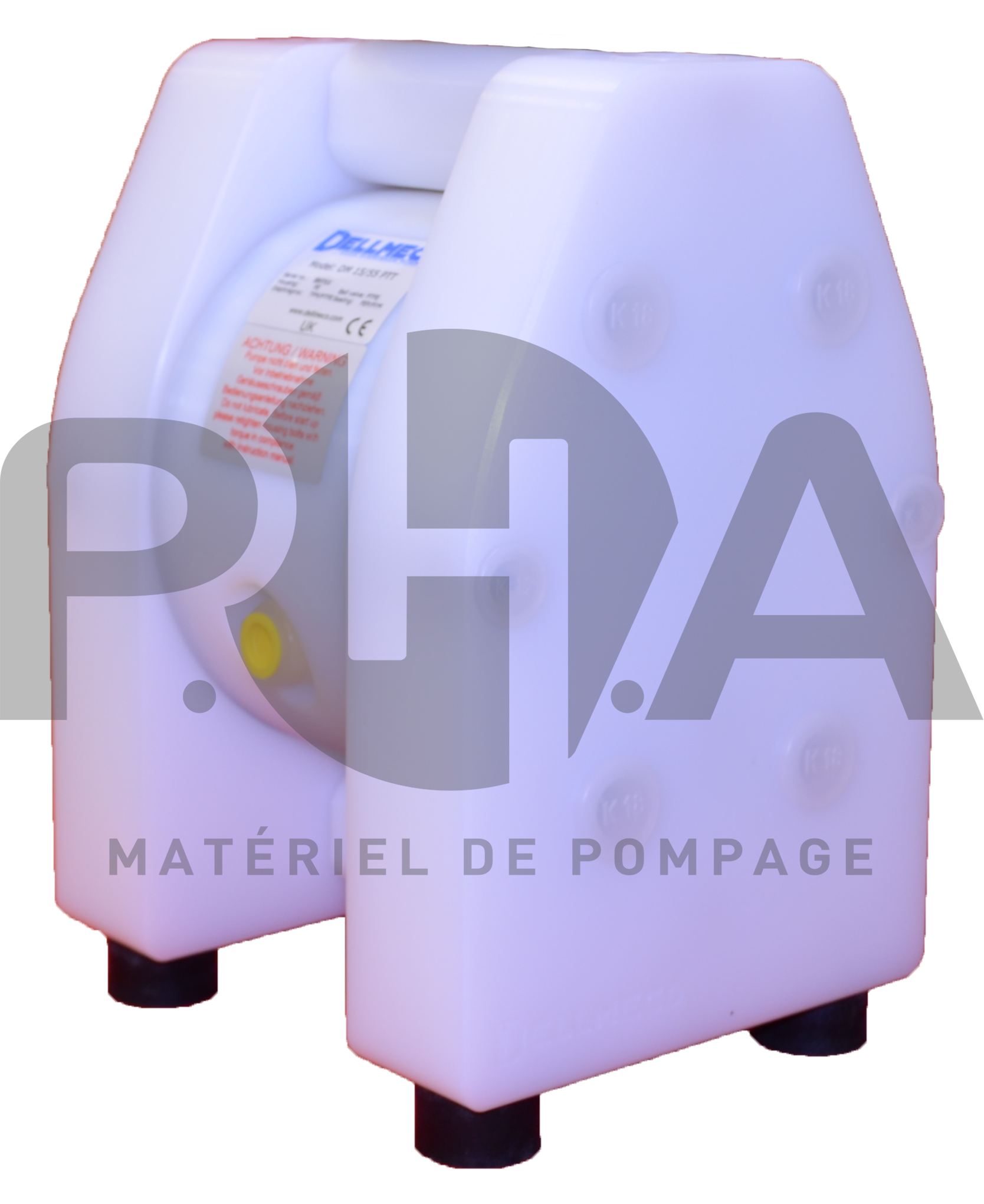 Pompe pneumatique à membranes DM15/55 (DM15/55PTT)