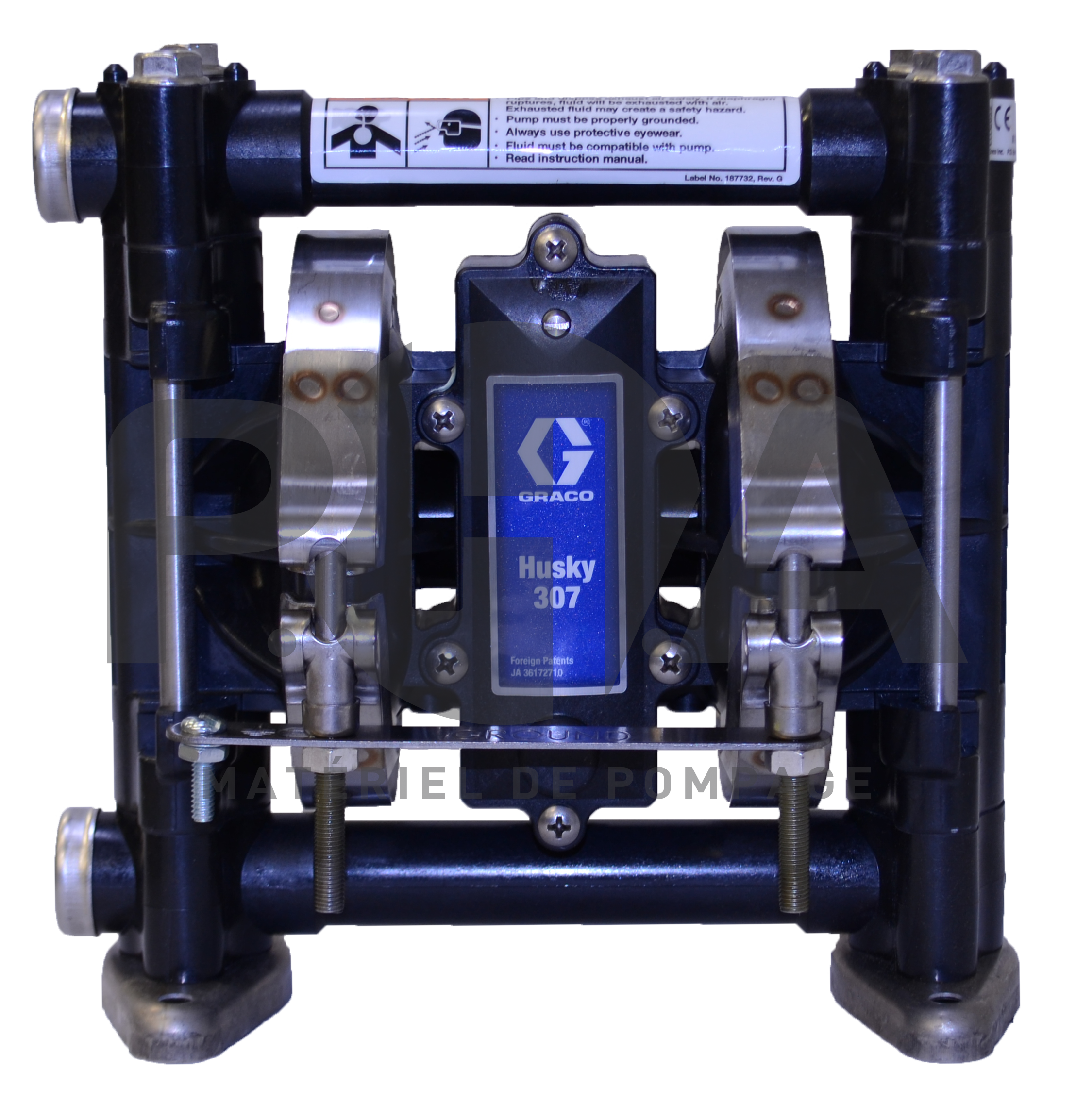 Pompe pneumatique à membranes Husky 307 (D3A211)