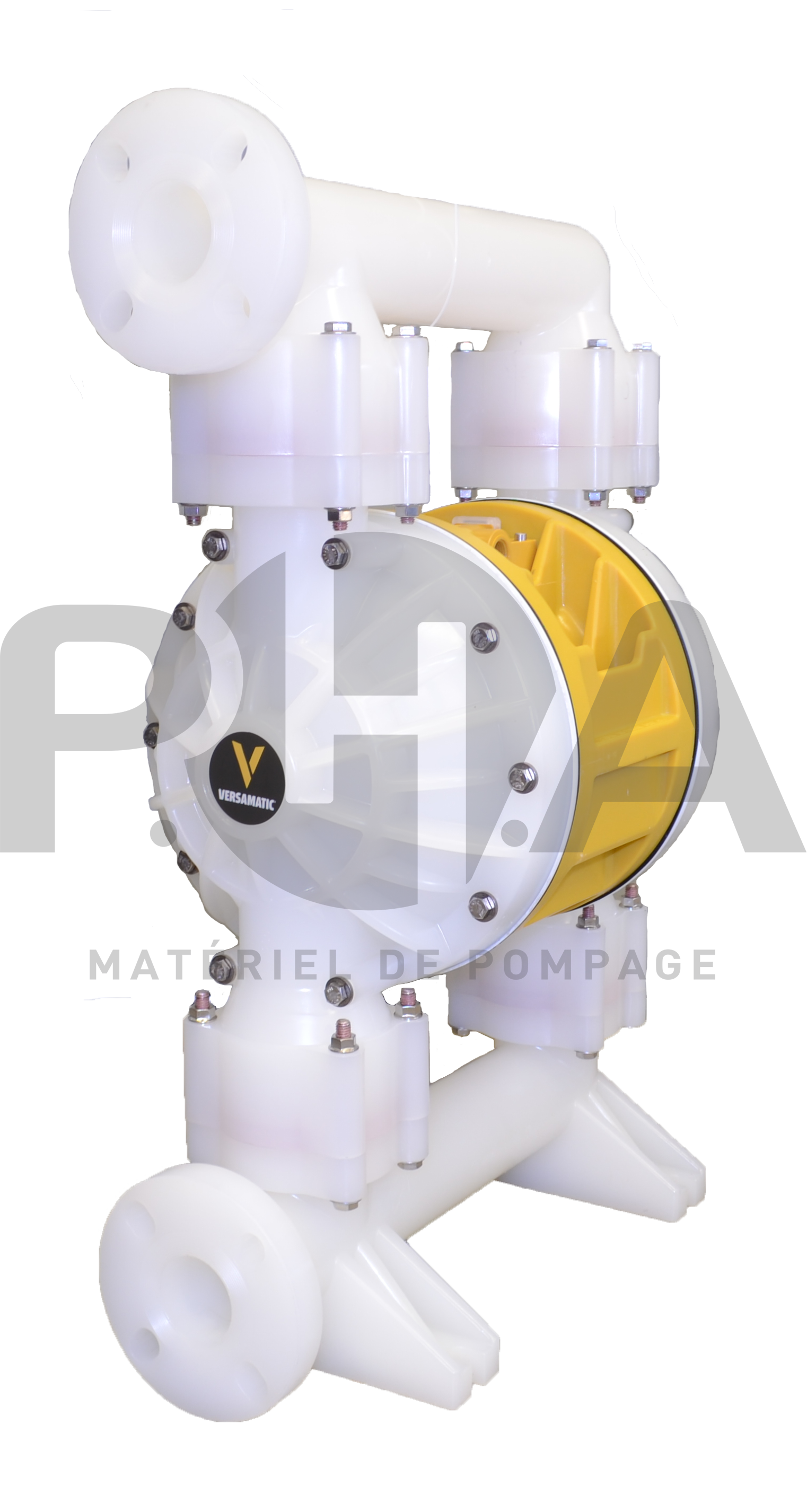 Pompe pneumatique à membranes type U2