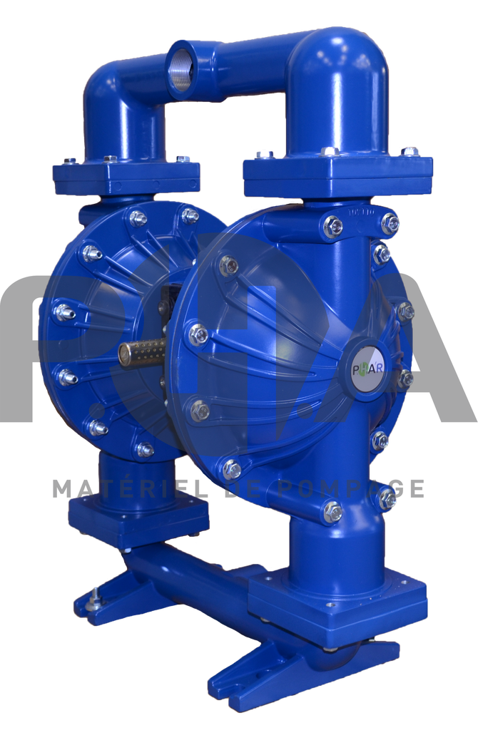 Pompe pneumatique à membranes PHA'R1"1/2 (FT15A-AA-1TAT-B2-A-PHA'R)