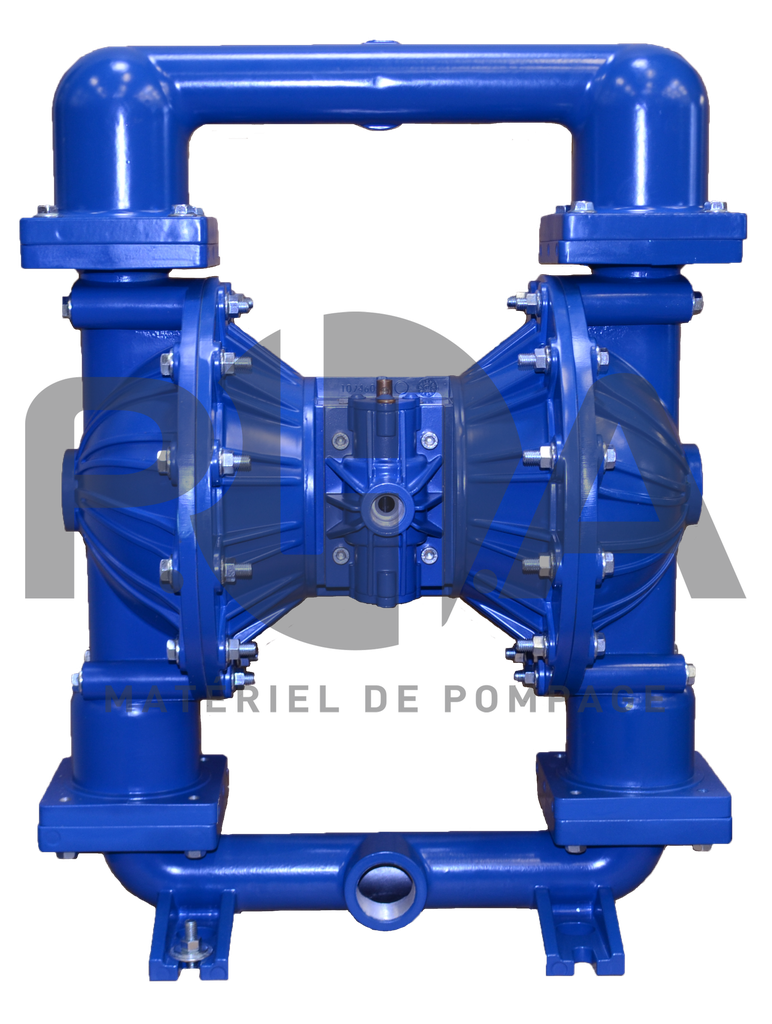 Pompe pneumatique à membranes PHA'R1"1/2 (FT15A-AA-1TAT-B2-A-PHA'R)
