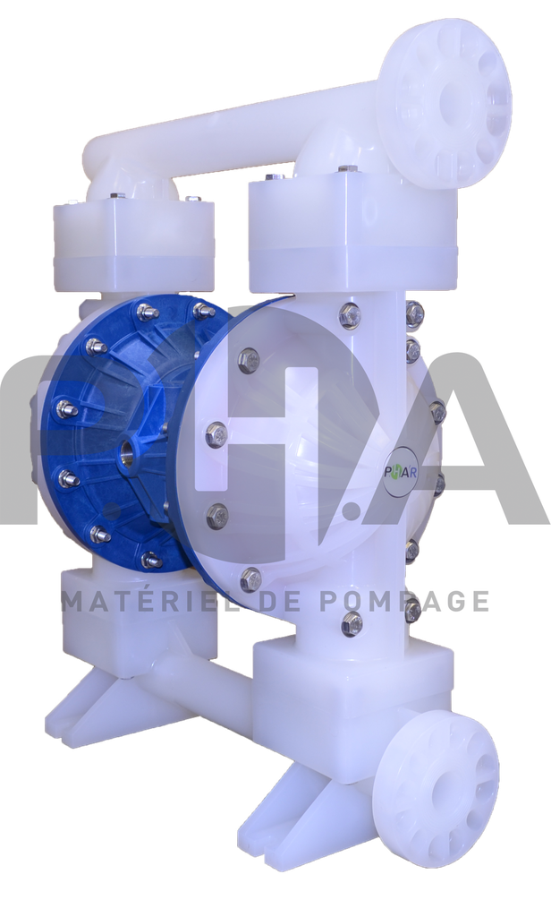 Pompe pneumatique à membranes PHA'R 1-1/2"