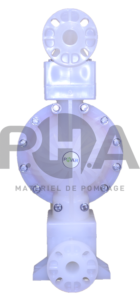 Pompe pneumatique à membranes PHA'R 1-1/2"