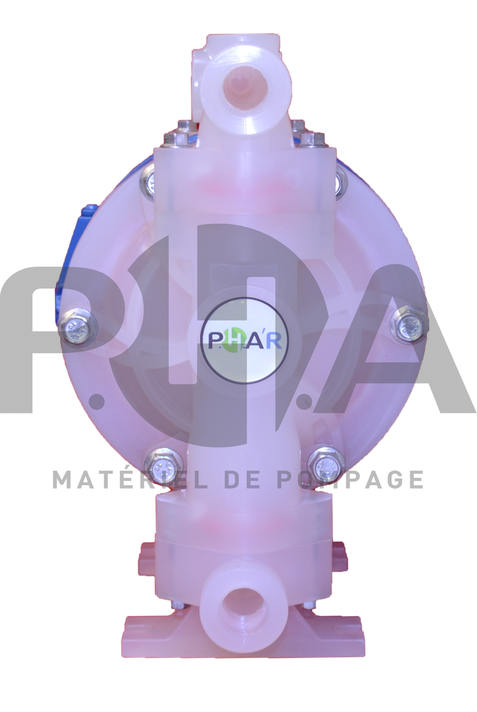 Pompe pneumatique à membranes PHA'R 1/2"