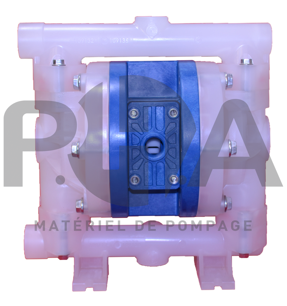 Pompe pneumatique à membranes PHA'R 1/2"