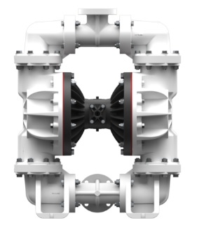 Pompe pneumatique à membranes type E3