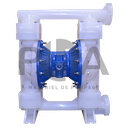 PHA'R | Pompe pneumatique à membranes FT15P | Ref FT15P-PP-2TPC-F1-PHA'R