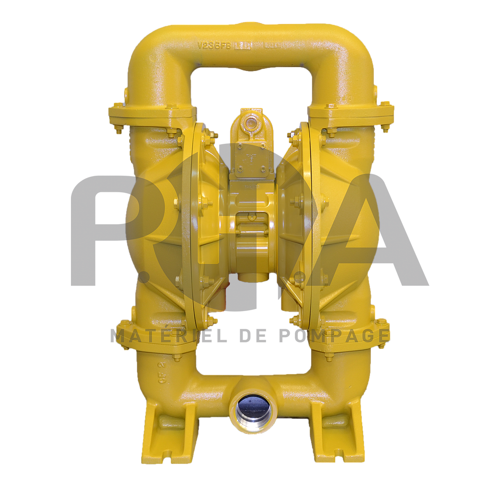 Pompe pneumatique à membranes E2