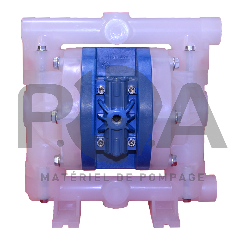 Pompe pneumatique à membranes PHA'R1/2" 