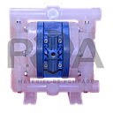 Pompe pneumatique à membranes PHA'R1/2" 