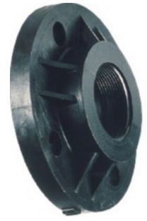 Bride DN 25 DIN/ASA taraudée 1" Gaz PPFV