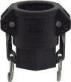 [CP-F-125-PP] Coupleur femelle type D DN32 1"1/4 Polypropylene