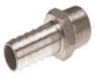 [2710I-33] Embout cannelé mâle en acier inox 316 1"1/4