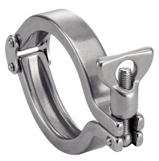 [263418-50] Collier clamp 304 double articulation ØF : 50.5 mm 