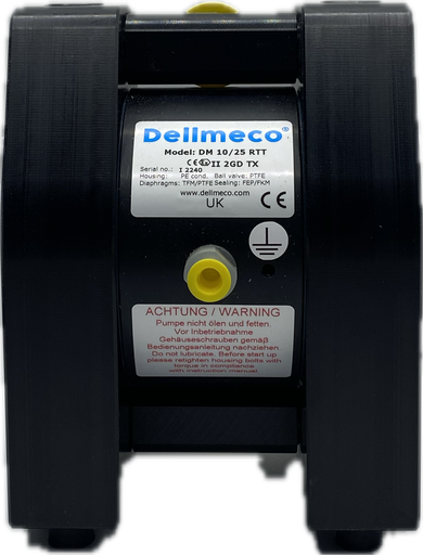[DM10/25RTT] DELLMECO | Pompe pneumatique à membranes DM10 | Ref DM10/25RTT