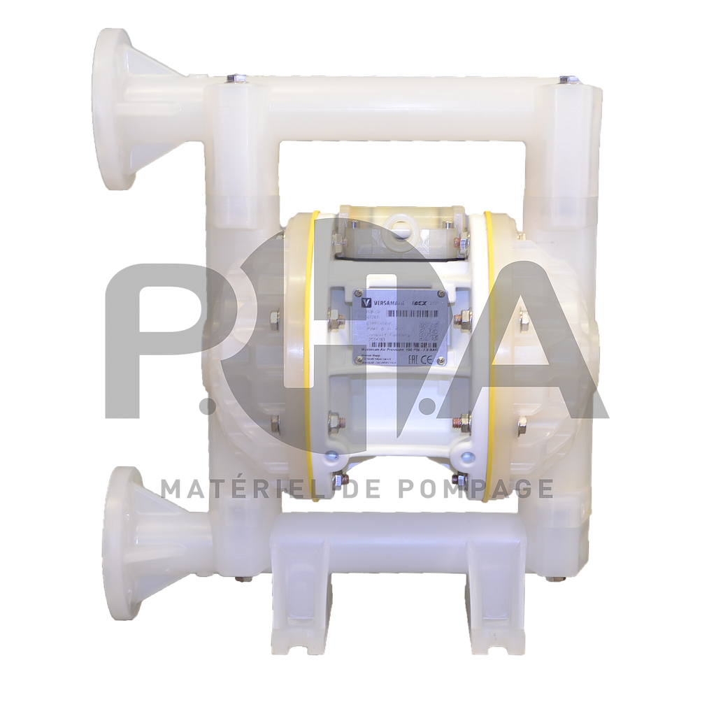 [E1PP6X669C] VERSAMATIC | Pompe pneumatique à membranes E1| Ref E1PP6X669C