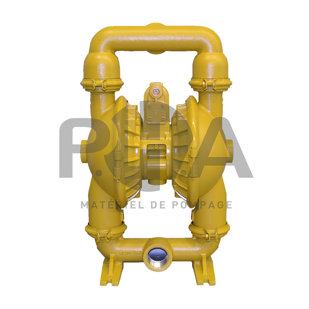 [E2AA2R220C-B-ATEX] VERSAMATIC | Pompe pneumatique à membranes E2| Ref E2AA2R220C-B-ATEX